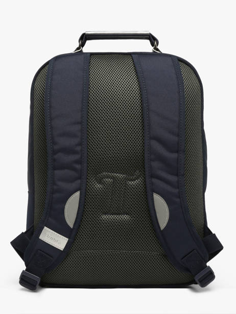 Rugzak 2 Compartimenten Tann's Blauw les fantaisies f 74268 ander zicht 3