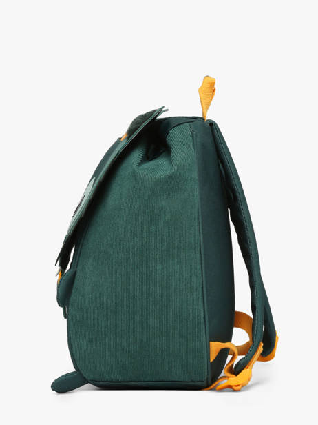 Mini Rugzak Tann's Groen ecole des tann's 645121 ander zicht 1