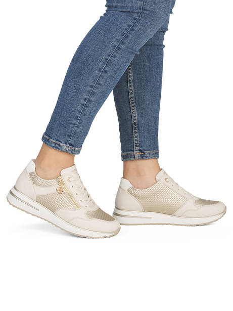 Sneakers Remonte Beige women 60 ander zicht 1