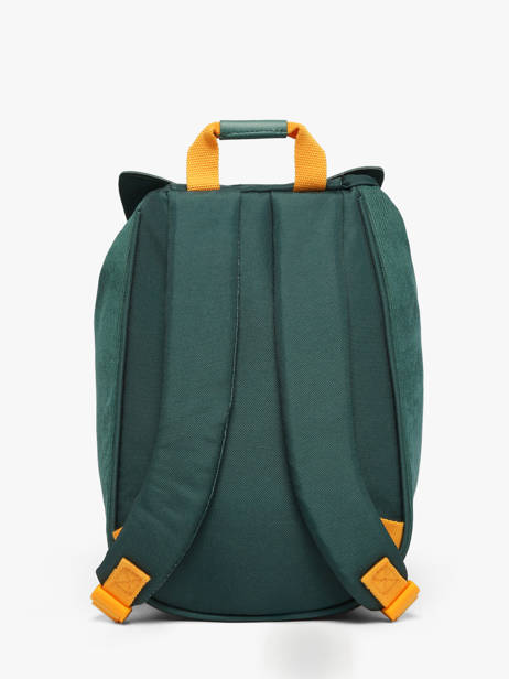 Mini Rugzak Tann's Groen ecole des tann's 645121 ander zicht 3