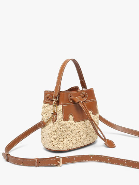 Cross Body Tas Raphia Paul marius Beige raphia CAPUXRAP ander zicht 1