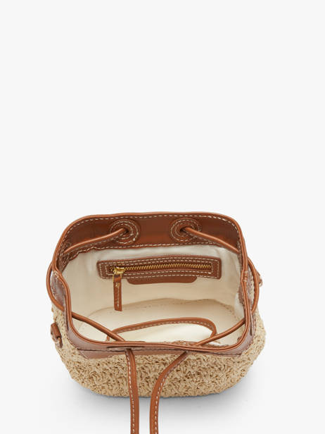 Cross Body Tas Raphia Paul marius Beige raphia CAPUXRAP ander zicht 2