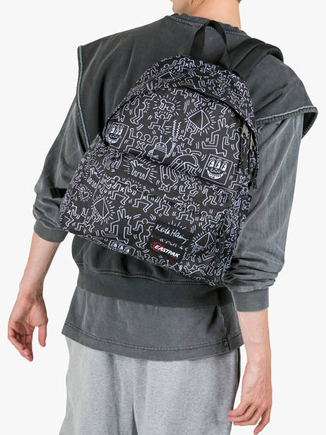 Rugzak 1 Compartiment Eastpak Zwart pbg authentic PBG5BG4K ander zicht 1