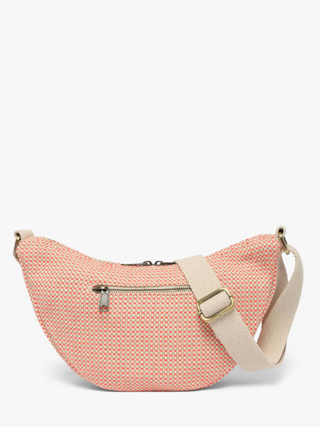 Cross Body Tas Tressage Hindbag Oranje tressage TS ander zicht 3
