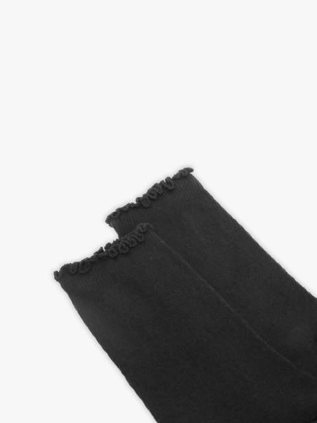 Sokken Pieces Zwart socks women 17162338 ander zicht 1