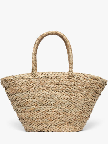Schoudertas Straw Stro Miniprix Beige straw B468 ander zicht 2