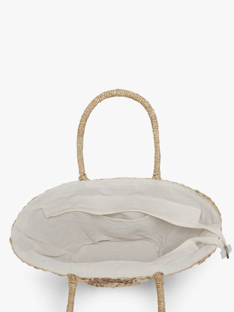 Schoudertas Straw Stro Miniprix Beige straw B468 ander zicht 1