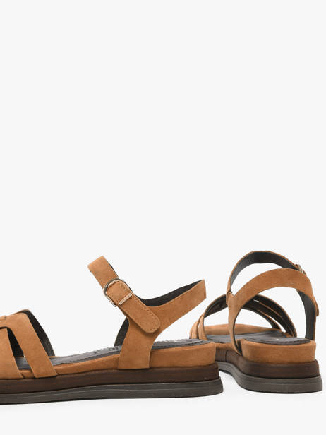Sandalen Uit Leder Tamaris Bruin women 46 ander zicht 3