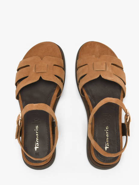 Sandalen Uit Leder Tamaris Bruin women 46 ander zicht 4