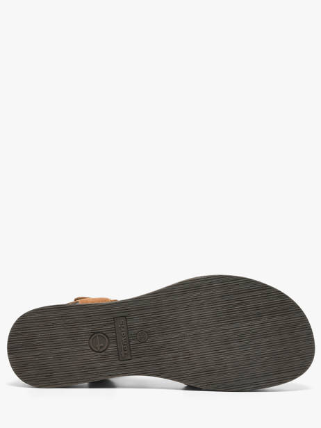 Sandalen Uit Leder Tamaris Bruin women 46 ander zicht 5