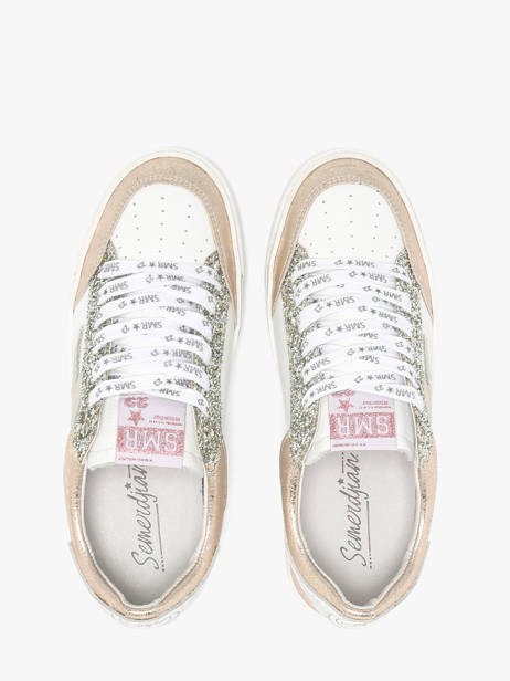 Sneakers Uit Leder Semerdjian Wit women NOUBE462 ander zicht 3