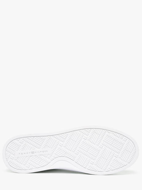 Sneakers Uit Leder Tommy hilfiger Wit women 91050K6 ander zicht 4
