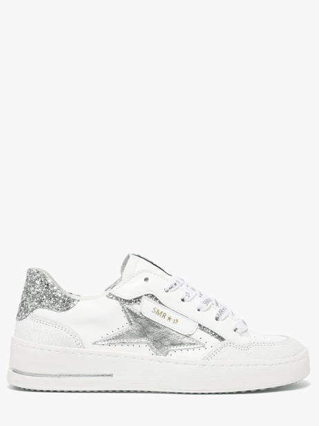 Sneakers Uit Leder Semerdjian Wit women ALED611