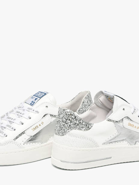 Sneakers Uit Leder Semerdjian Wit women ALED611 ander zicht 2