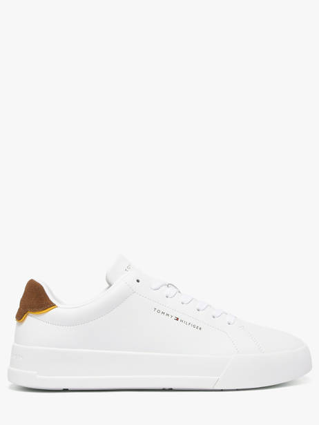 Sneakers Uit Leder Tommy hilfiger Wit men 536702R