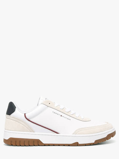 Sneakers Uit Leder Tommy hilfiger Wit men 58810GZ