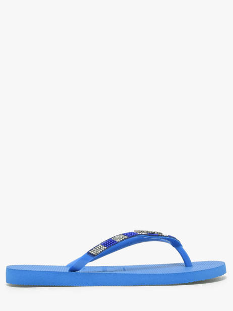 Teenslippers Havaianas Blauw women 4150168F ander zicht 1