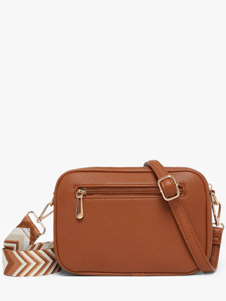 Cross Body Tas Grained Miniprix Bruin grained F6967OR ander zicht 2