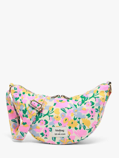 Cross Body Tas Waj Katoen Hindbag Veelkleurig waj WJ