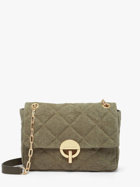 Cross Body Tas Moon Linnen Vanessa bruno Groen moon 70V40329