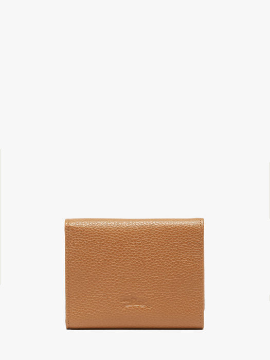 Longchamp Le foulonné Portefeuille Bruin