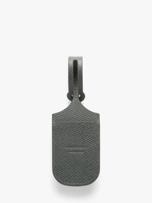 Longchamp Porte-clés cuir pliage one Papierhouder Zilver