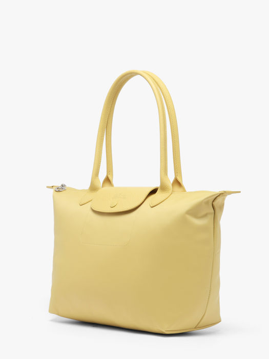 Longchamp Le pliage one Schoudertas Geel