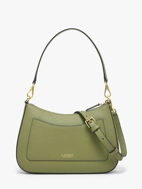 Schoudertas Danni 26 Leder Lauren ralph lauren Groen danni 31883768 ander zicht 3