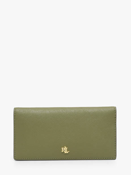 Portefeuille Dryden Leder Lauren ralph lauren Groen dryden 371777