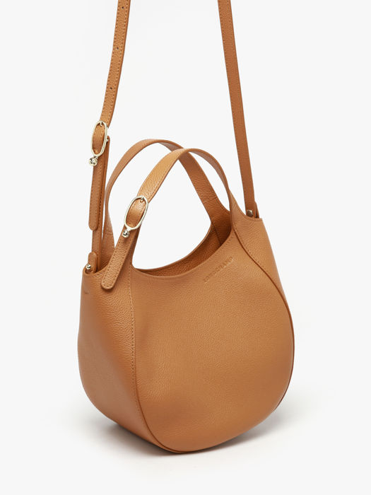 Longchamp Le foulonné Handtas Bruin