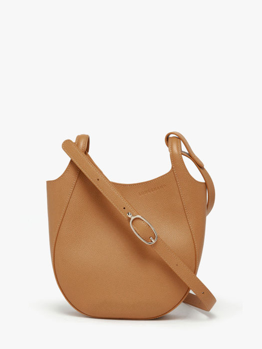 Longchamp Le foulonné Cross bodytas Bruin