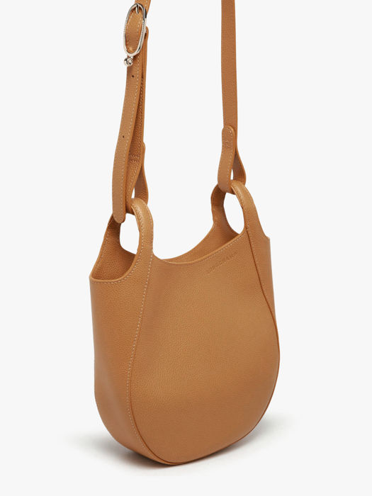 Longchamp Le foulonné Cross bodytas Bruin