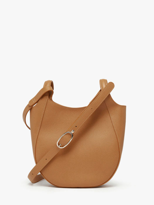 Longchamp Le foulonné Cross bodytas Bruin