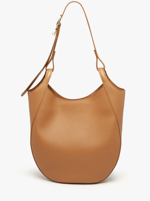 Longchamp Le foulonné Schoudertas Bruin