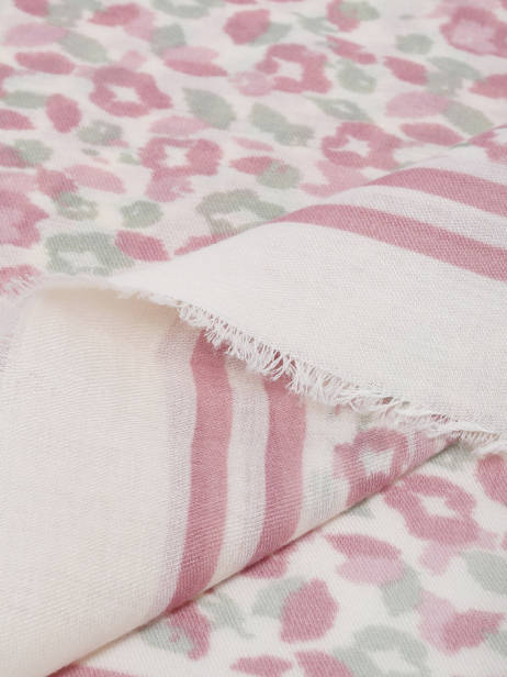 Foulard Gerard pasquier Roze foulard P25103 ander zicht 1
