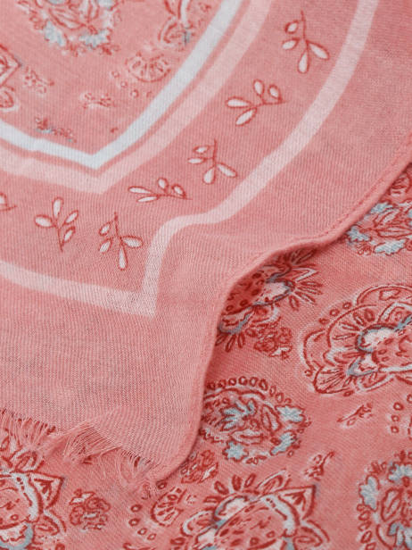 Foulard Gerard pasquier Roze foulard P25105 ander zicht 1
