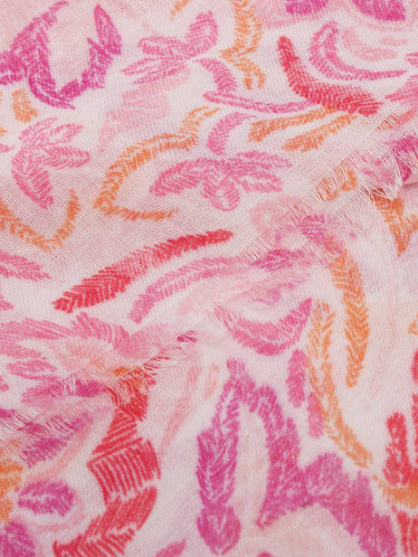 Foulard Gerard pasquier Roze foulard P25071 ander zicht 1