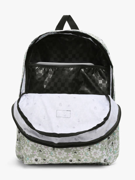 Rugzak 1 Compartiment Vans Groen backpack VN000H4W ander zicht 2