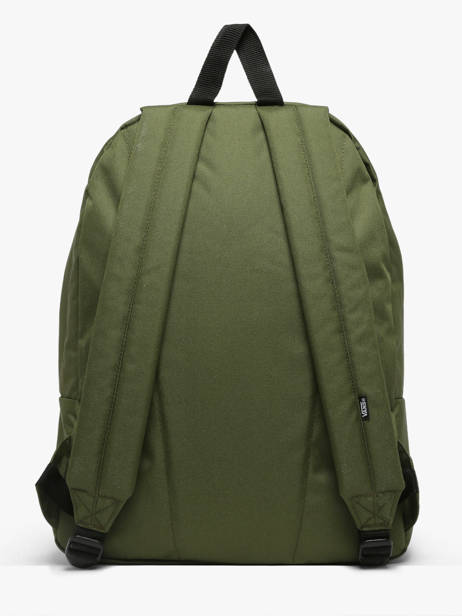 Rugzak 1 Compartiment Vans Groen backpack VN00103A ander zicht 3