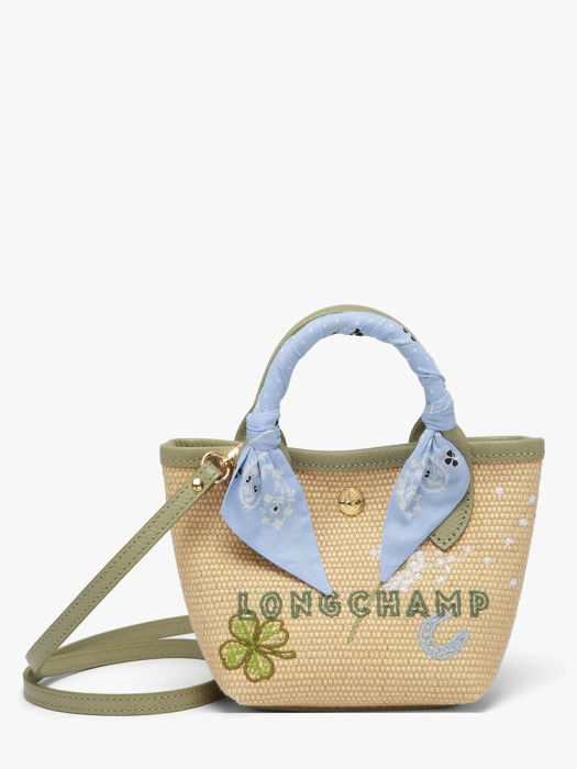 Longchamp Le panier pliage envol Handtas Groen