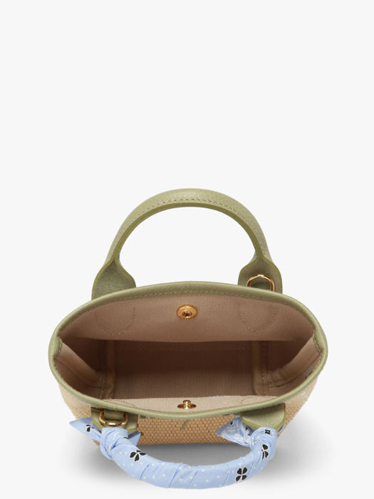 Longchamp Le panier pliage envol Handtas Groen