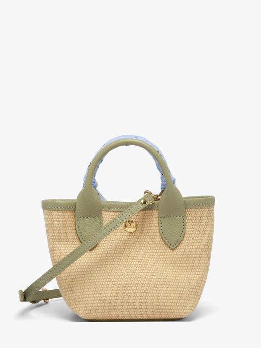 Longchamp Le panier pliage envol Handtas Groen
