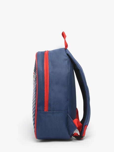Rugzak 1 Compartiment Paris st germain Blauw psg 24BP201S ander zicht 2
