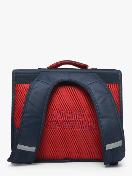 Boekentas 2 Compartimenten Paris st germain Blauw psg 26AP203L ander zicht 4