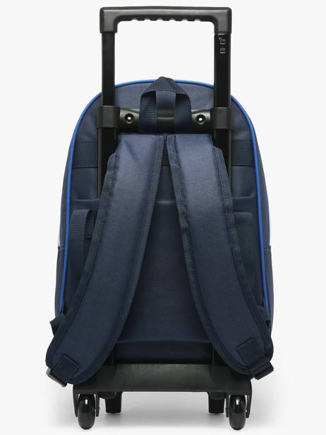 Rugzak Op Wieltjes 2 Compartimenten Paris st germain Blauw psg 26AP204R ander zicht 4