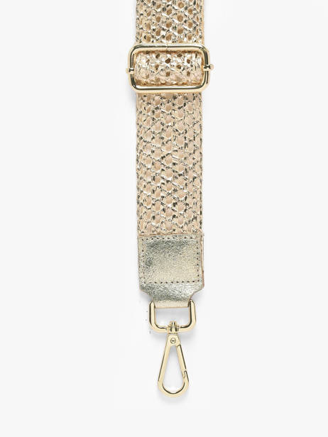 Schouderriem Miniprix Goud straw 38E26 ander zicht 1