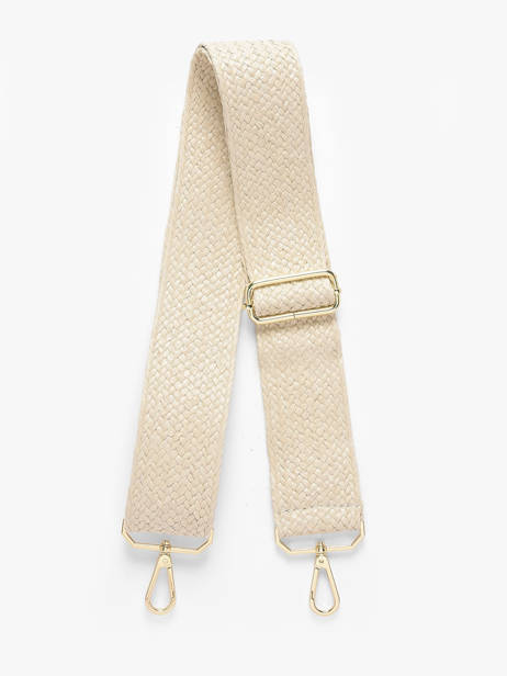 Schouderriem Miniprix Beige straw 52E26