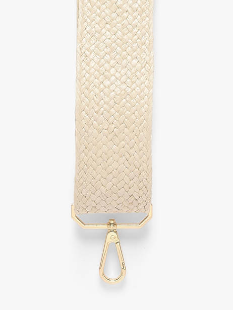 Schouderriem Miniprix Beige straw 52E26 ander zicht 1
