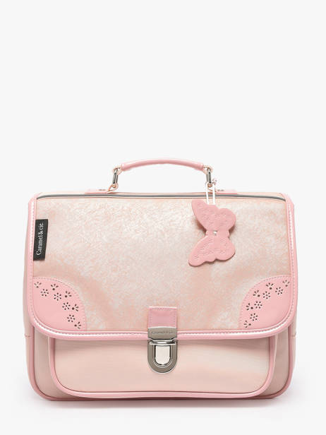 Boekentas 1 Compartiment Caramel et cie Roze boheme FI