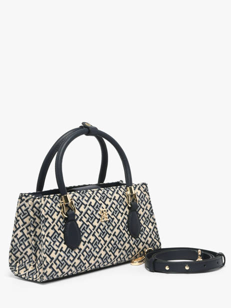 Cross Body Tas Th Grace Gerecycleerd Polyester Tommy hilfiger Blauw th grace AW18753 ander zicht 1